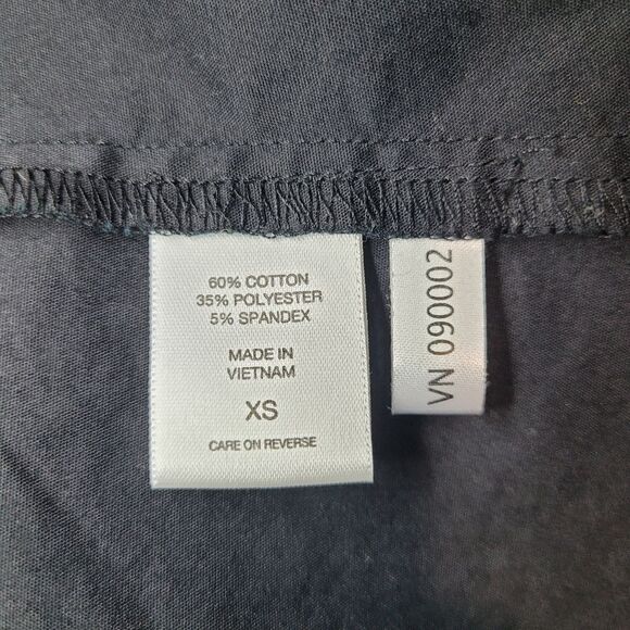 7th Avenue NY&CO size XS black Long sleeve collared shirt - Picture 7 of 7